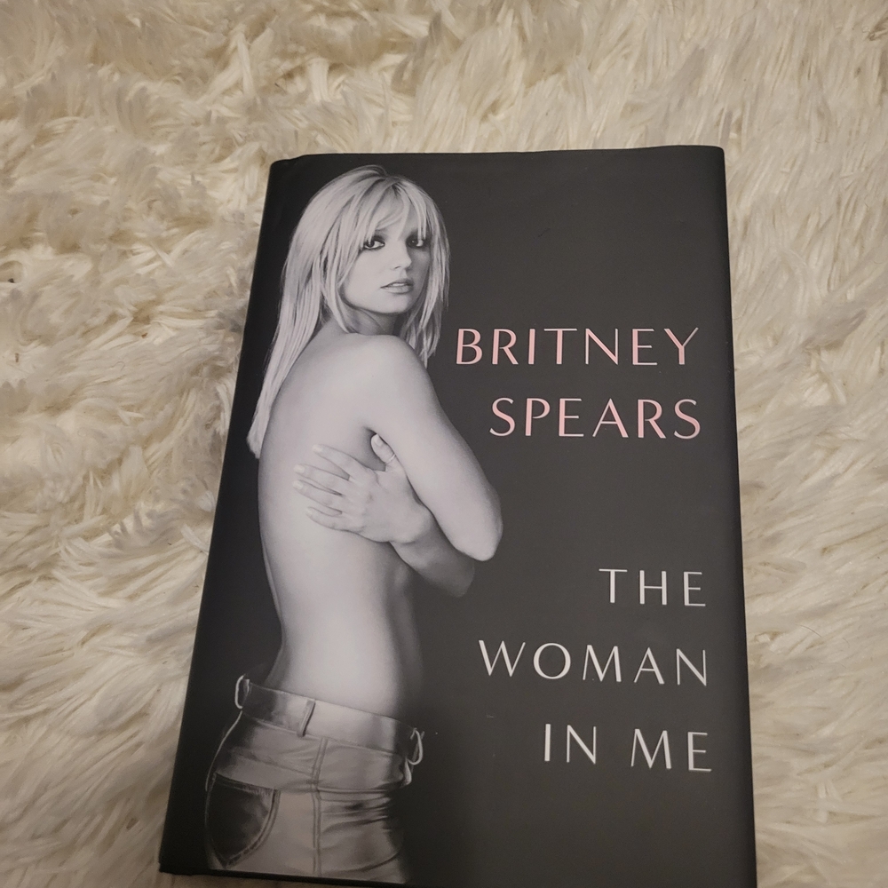 Britney Spears 'The Woman in Me' Hardcover Book - Black Hardcover